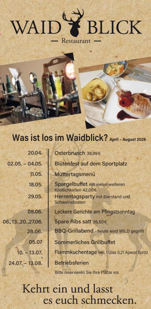 aktuelle veranstaltungen waidblick dodow
